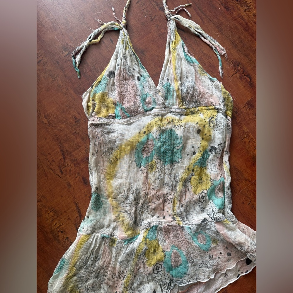 Guess boho  Multicolor Halter  top